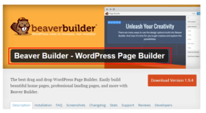 Beaver Builder – Best Drag and Drop WordPress Page Builder
