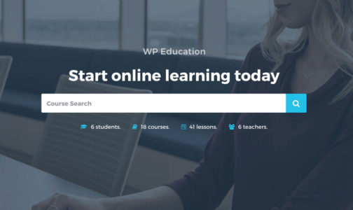 education WordPress theme