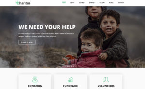 Non Profit Charity Bootstrap Template